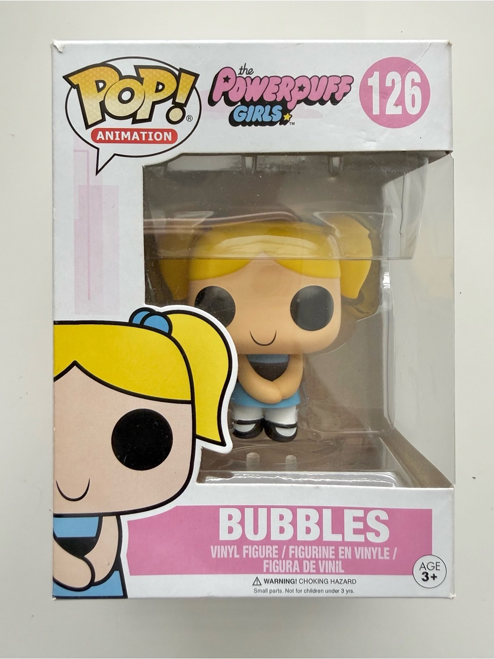Funko Pop! Animation Powerpuff Girls Bubbles #126 vinyl figure